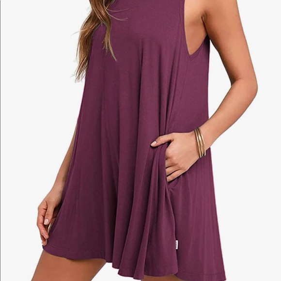 Swing Dress with Pockets - Picture 4 of 6